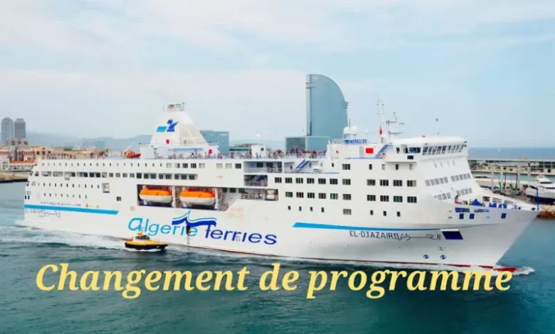 Traversées d'Algérie Ferries 2023