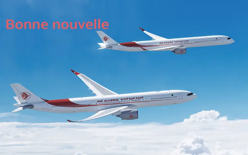 Offre « Otla » Air Algérie : 60 % de remise sur les billets en été 2025 !