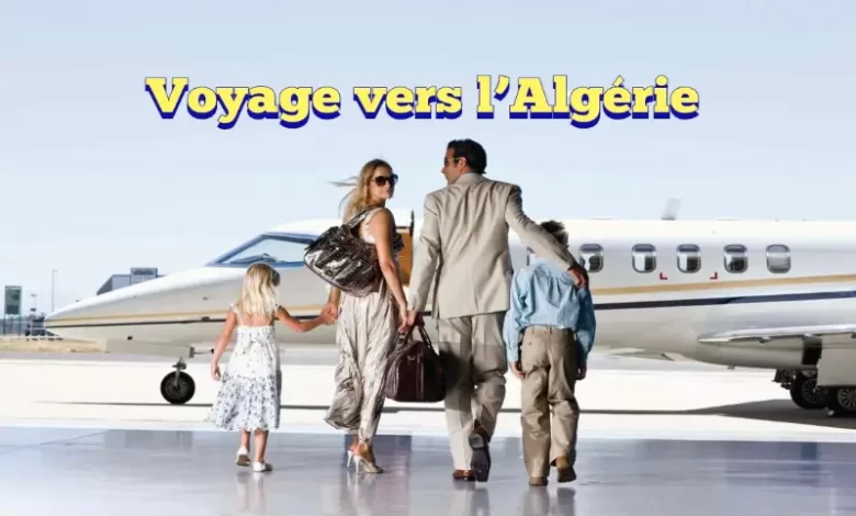 Voyage France vers l'Algérie